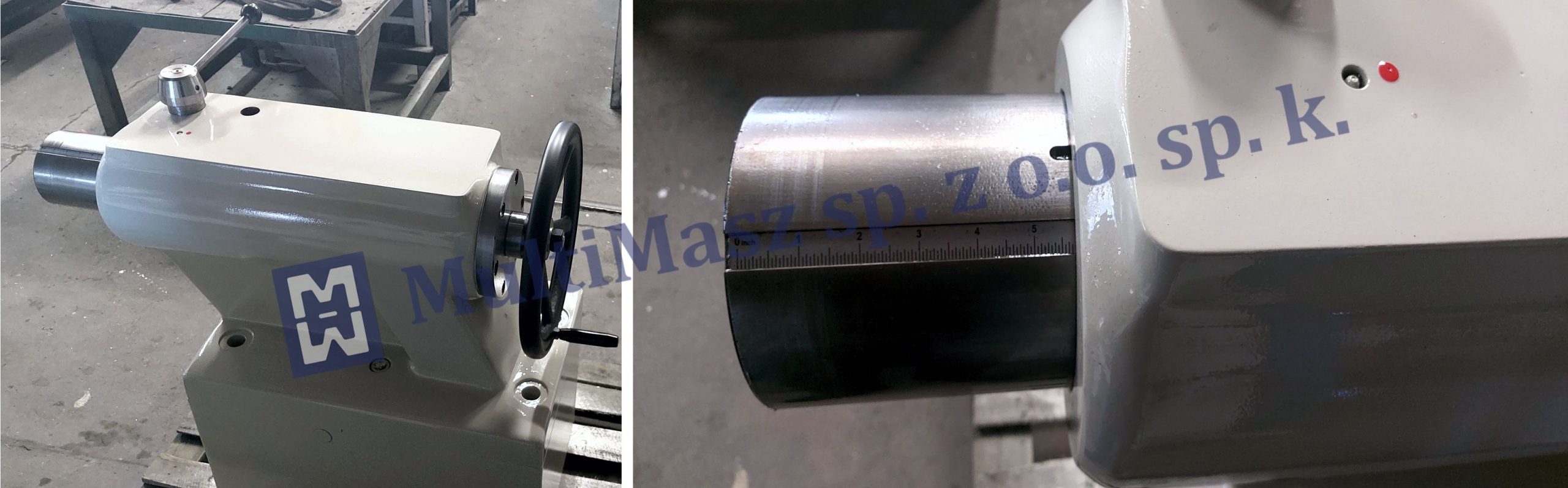 Reitstock mit Pinole für Schwer-Drehmaschine TR135